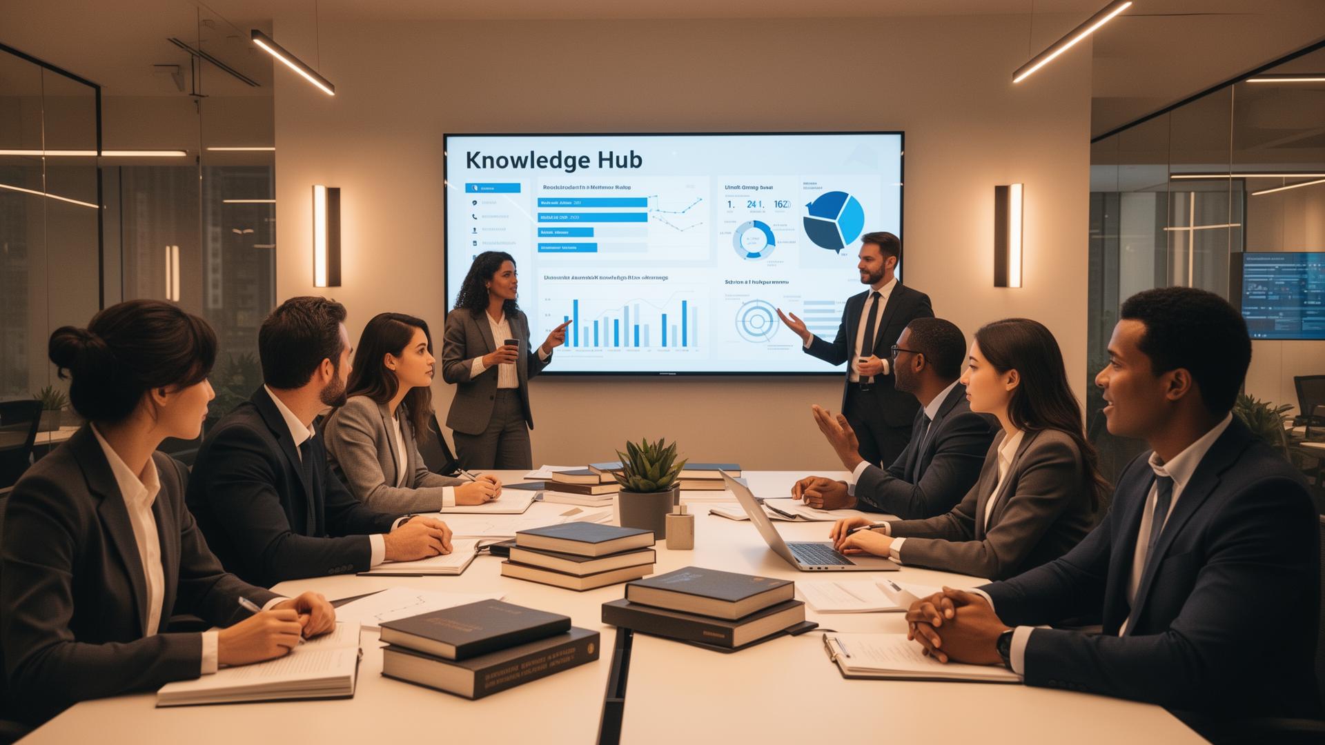 Corporate knowledge hub